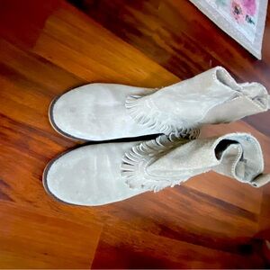 Cute suede booties. Size 9